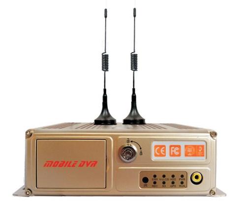 Single SD Card Vehicle Mobile DVR