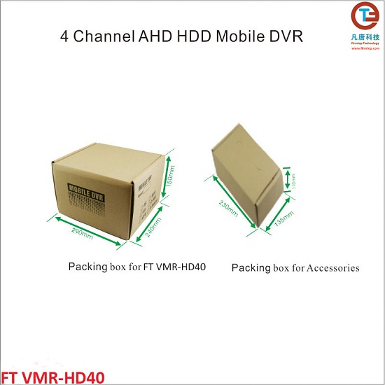 4CH AHD 720P HDD Mobile DVR