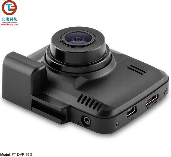 4K Car Video Recorder with Dual-lens