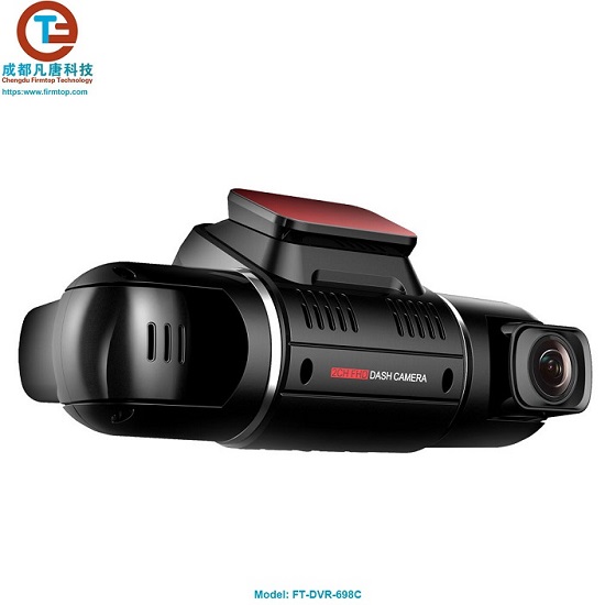 2CH 1080P Car Dashboard Camera