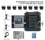 8 Channels Hard Drive Mobile DVR