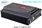 4CH D1 Vehicle HDD Mobile DVR